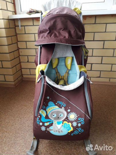 Коляска санки