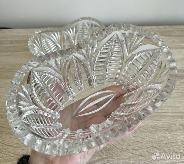 Хрусталь СССР вазочки конфетницы