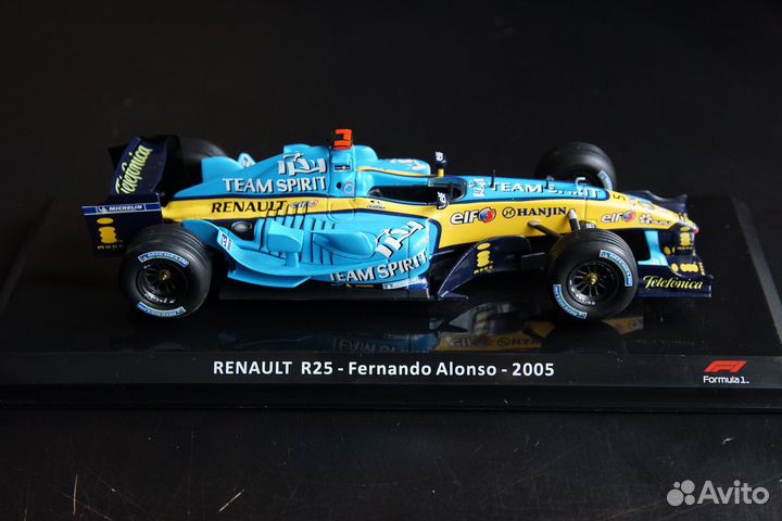 Formula 1 Renault R25 Alonso 1:24