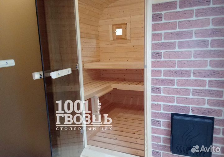 Баня бочка квадро 6 м. заказать