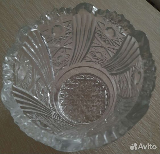 Хрустальная конфетница СССР