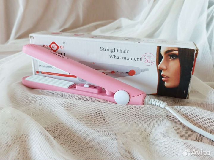 Мини плойка-гофре для волос