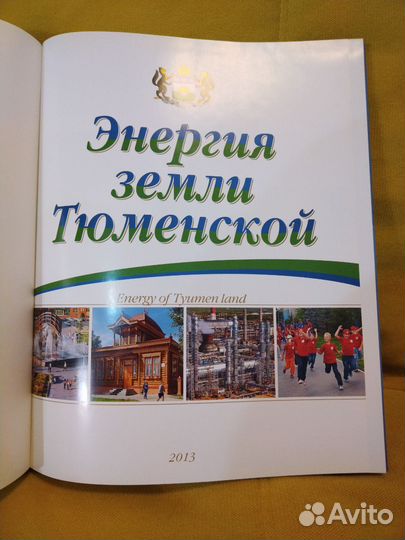 Книга Энергия земли Тюменской