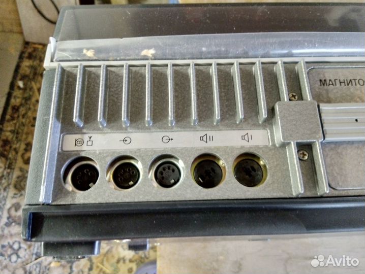 Катушечный магнитофон-приставка elfa 201-3 stereo