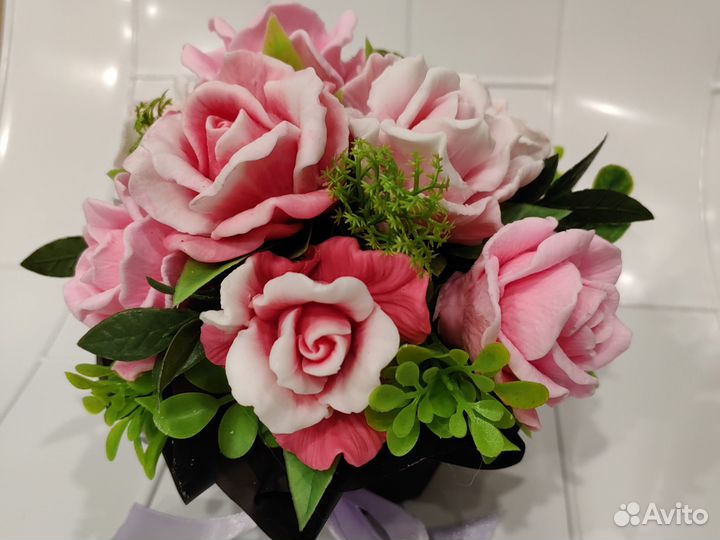 Букет из мыла