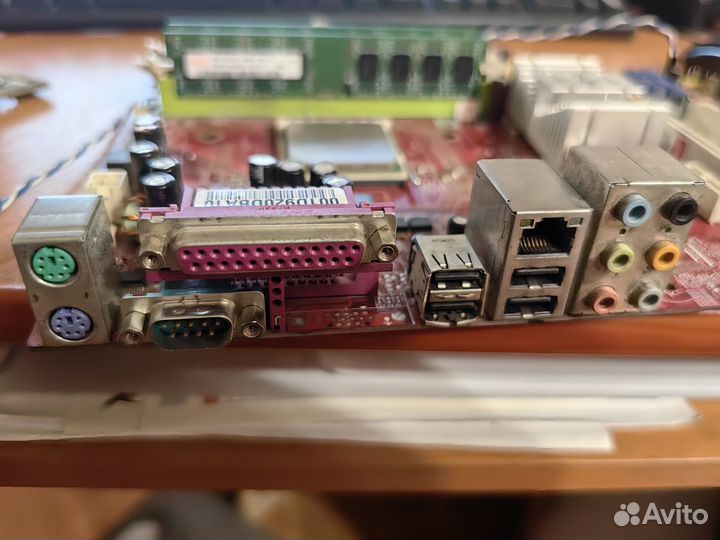 Материнская плата MSI K9N Neo V2,сокет М2, 2 плашк