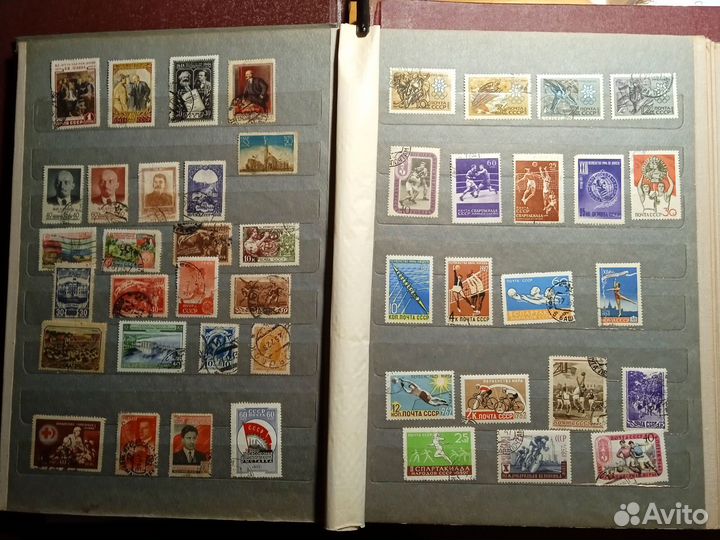 Альбом с марками. Цена за все
