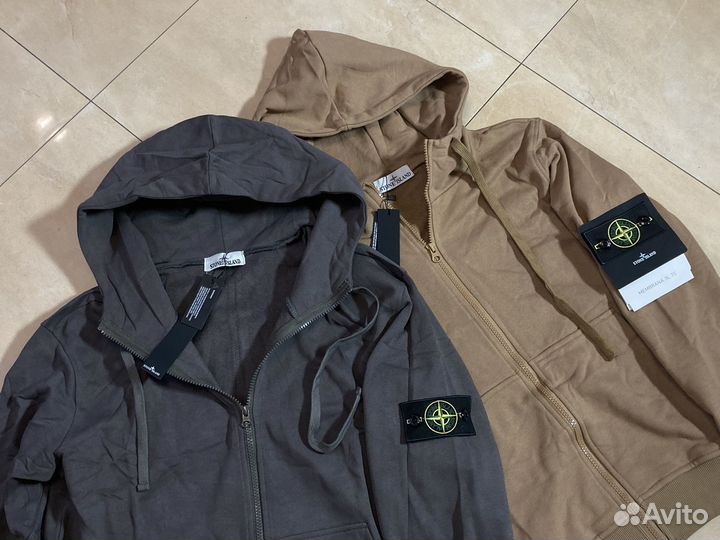 Зип худи stone island