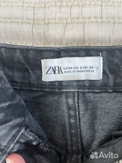 Шорты летние джинсовые женские Zara