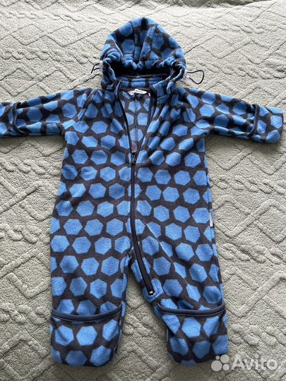 Флисовая поддева 68см