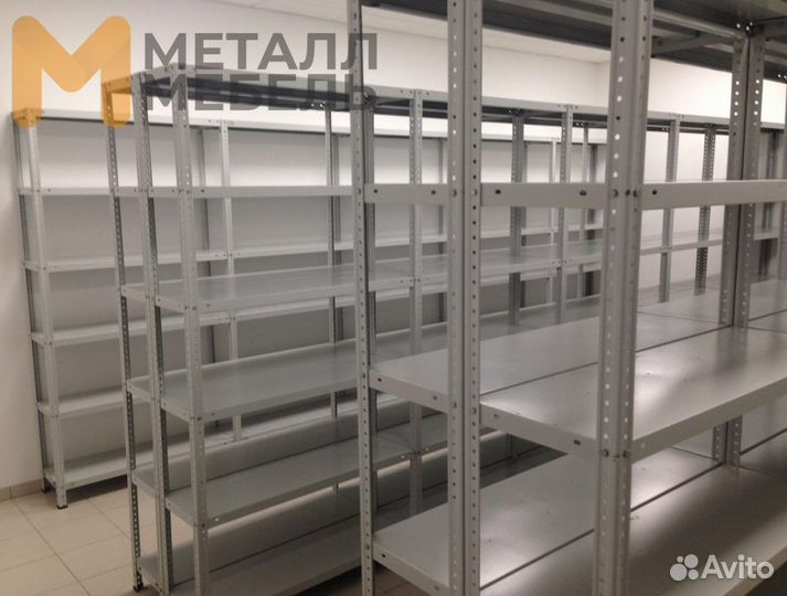 Складской стеллаж металлический