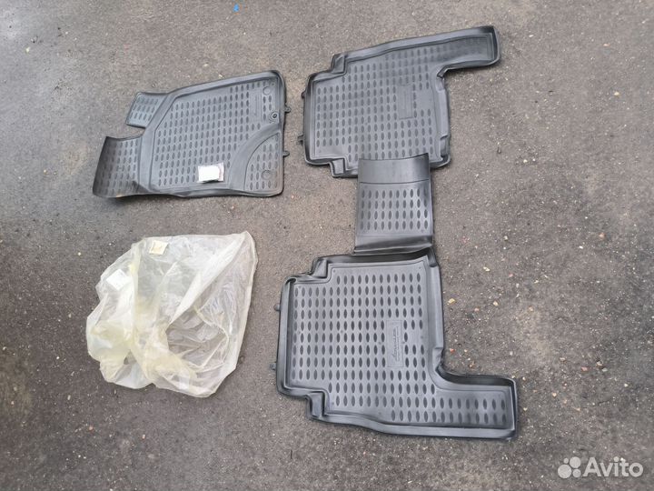 Коврики в салон hyundai santa fe 2