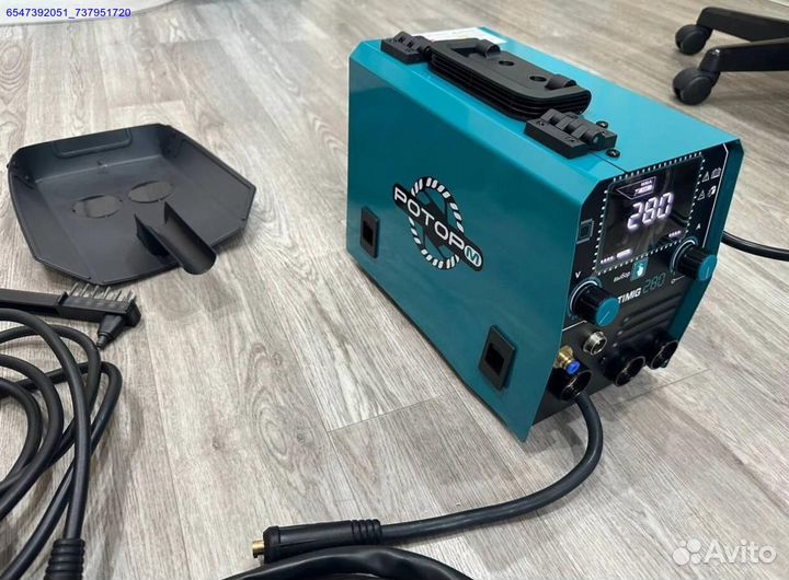 Сварочный аппарат роторм 4в1 mma mig flux lift tig (Арт.72253)