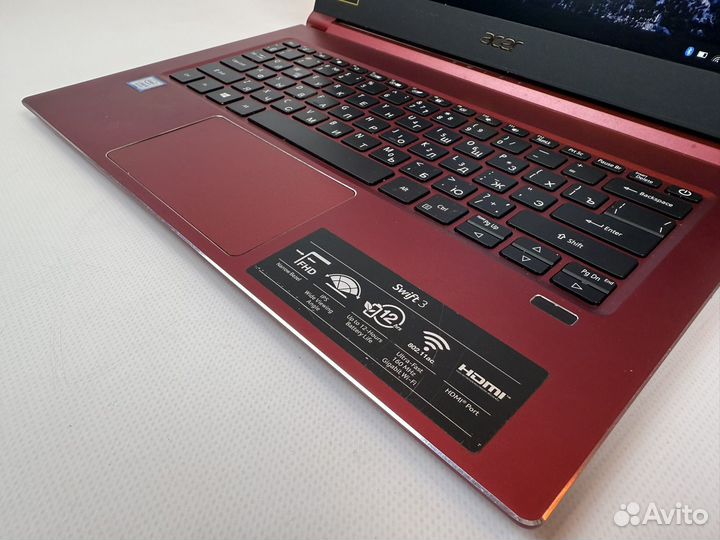 Легкий и мощный Acer Swift 3 I5-8265U/8Gb/256Gb