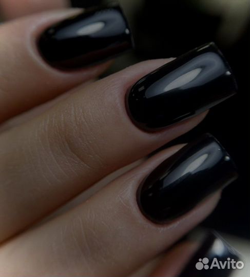 Маникюр, покрытие гель лаком, наращивание