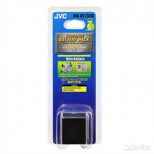 Аккумулятор JVC BN-VF733 (AA-VF7) для JVC