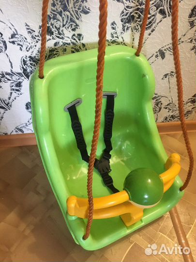 Детские качели уличные