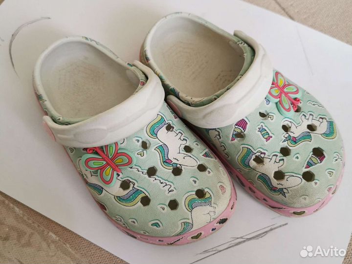 Сабо для девочки