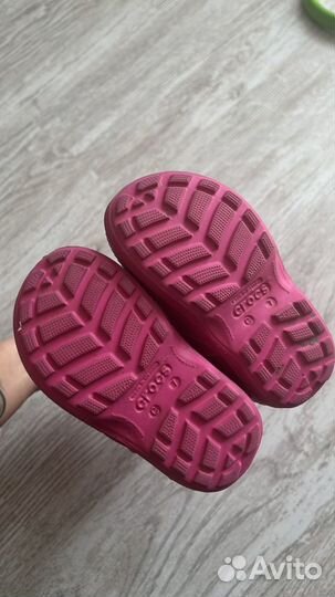 Сапоги резиновые детские Crocs