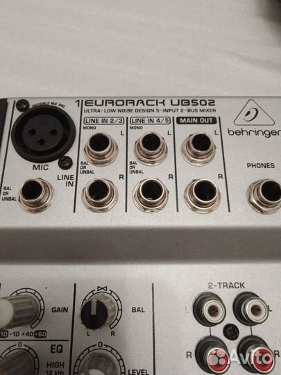 Микшерный пульт Behringer UB502 Eurorack