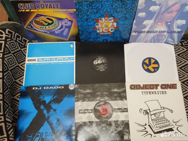 Single vinyl 90s