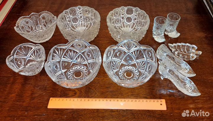 Хрусталь советский и чешский