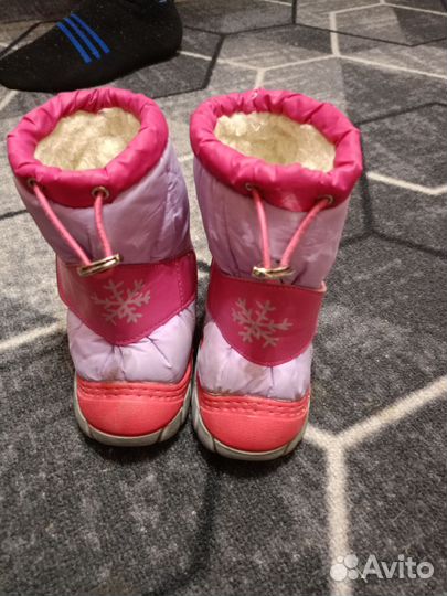 Сноубутсы для девочки