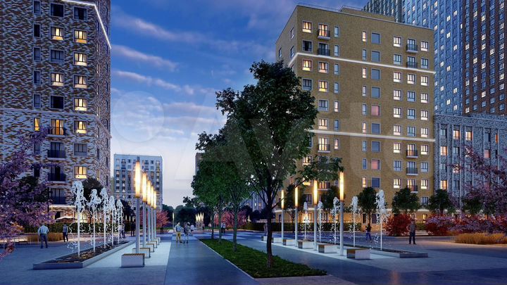 2-к. квартира, 58,1 м², 29/33 эт.