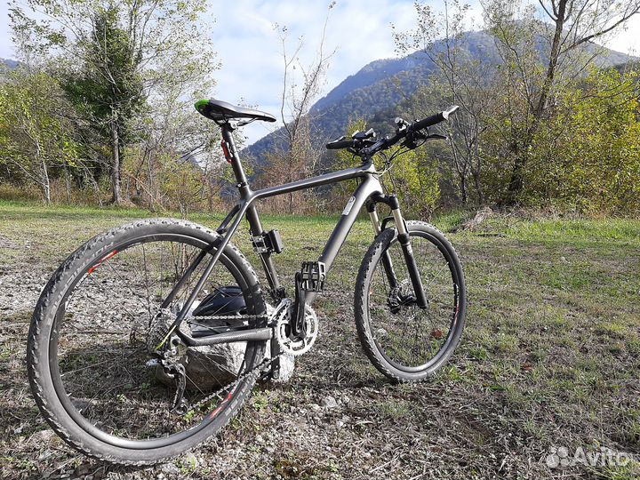 Велоспед карбоновый XT + RockShox soloair