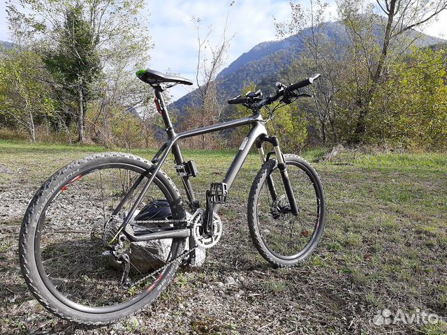 Велоспед карбоновый XT + RockShox soloair