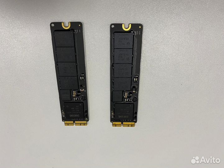 Почти новые оригинальные PCI-e SSD-диски Apple
