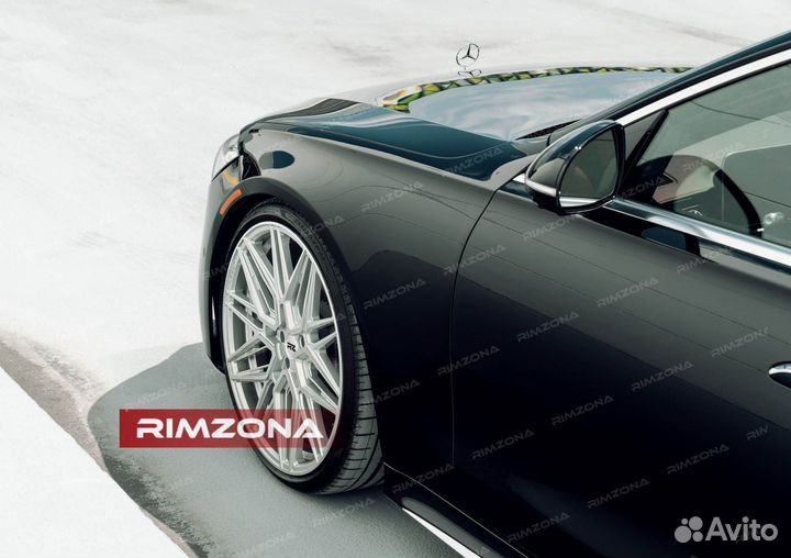 Кованые диски R22 на Mercedes C-Class