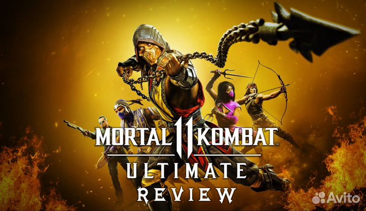 Mortal kombat 11 Ultimate PS4/PS5 Русский язык
