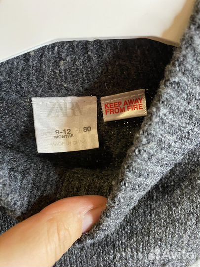 Детская одежда Свитер zara для девочки 80см