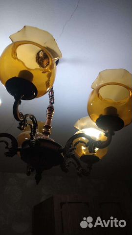 Бронза люстра СССР