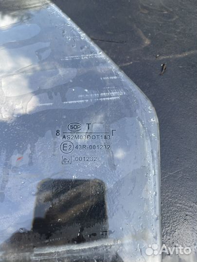 Заднее стекло ваз 2112