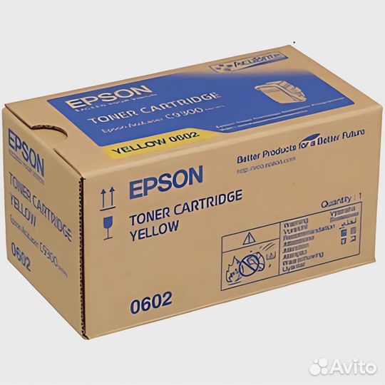 Картридж Epson AL-C9300N Toner Cartridge Cyan син
