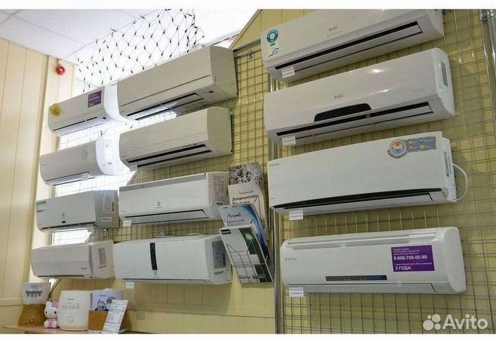 Сплит система с установкой