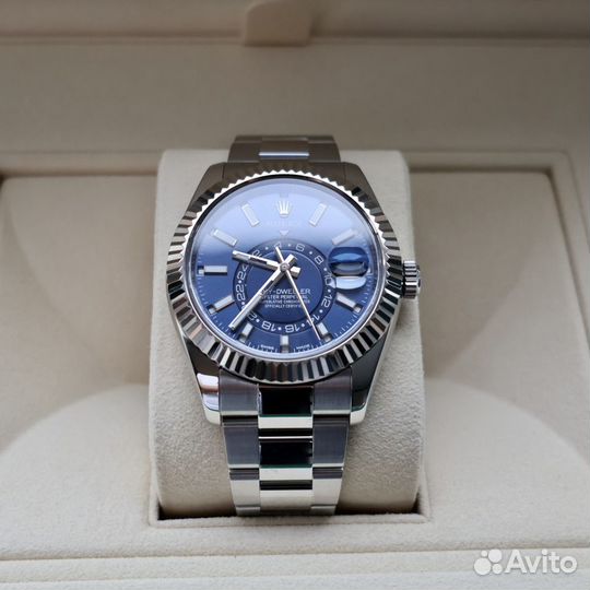 Rolex Sky-Dweller 42 mm Steel and White Gold