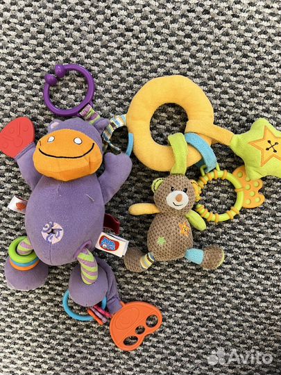 Развивающие игрушки погремушки грызунки