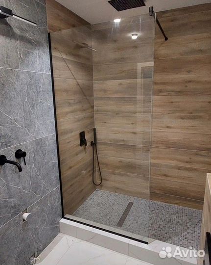 Стеклянные душевые перегородки за 3 часа