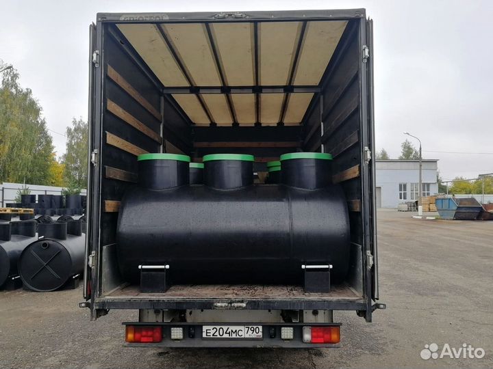 Септик для 5 Человек Без откачки Энергонезависимый