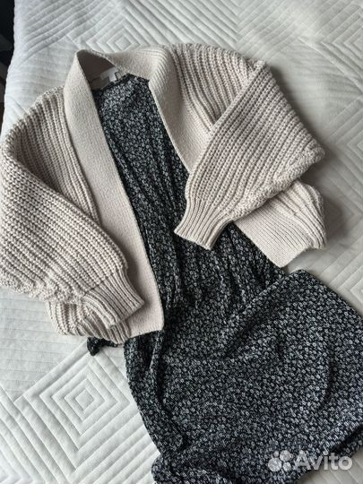 Платье женское в мелкий цветочек zara 44-46