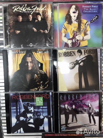 Музыкальные cd диски Robben Ford