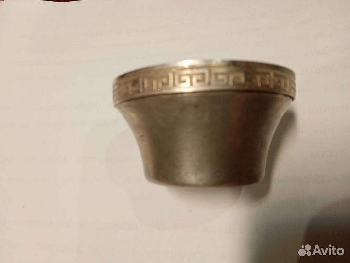 Серебро столовое солонка