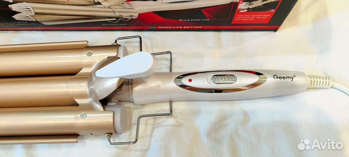 Тройная плойка Geemy 25d