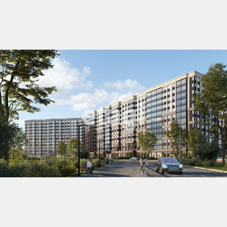 Квартира-студия, 24,1 м², 10/12 эт.