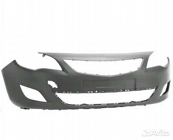 Бампер передний на Опель астра J(12) в цвет авто