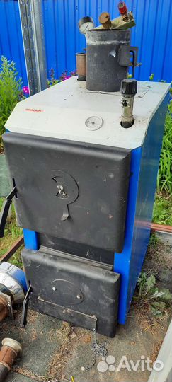 Твердотопливный котел длительного горения