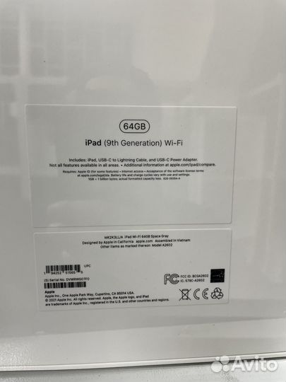 iPad 9 64GB Gray wifi